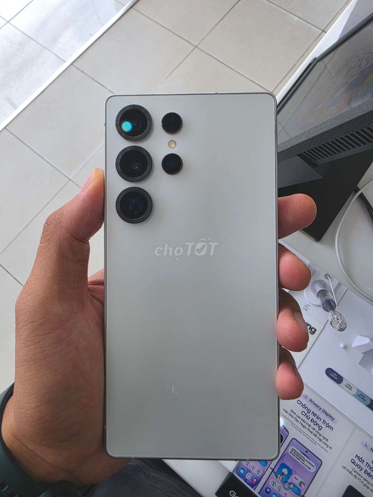 Samsung Galaxy S25 Ultra 512GB Bạc, Đã Sử Dụng. Mua bán Điện thoại tại Thành phố Dĩ An Bình Dương được đăng bởi Nguyễn Hải Ninh  hình 1