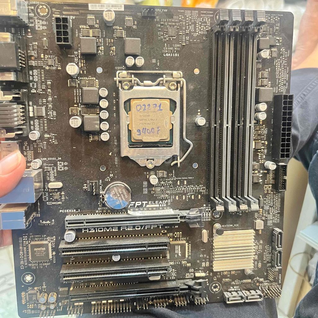 Combo H310 + 9400F đẹp keng. Mua bán Linh kiện (RAM, Card...) tại Quận Ninh Kiều Cần Thơ được đăng bởi Tin Học Cần Thơ hình 1