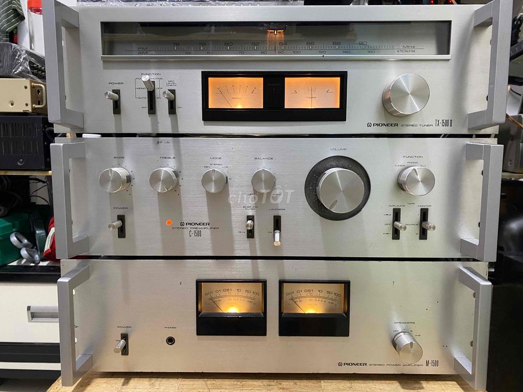Bộ âm ly (( rề Bao Tuner pioneer 1500 )) rất đẹp. Mua bán Tivi, Âm thanh tại Quận 11 Tp Hồ Chí Minh được đăng bởi Duy Nguyễn hình 1