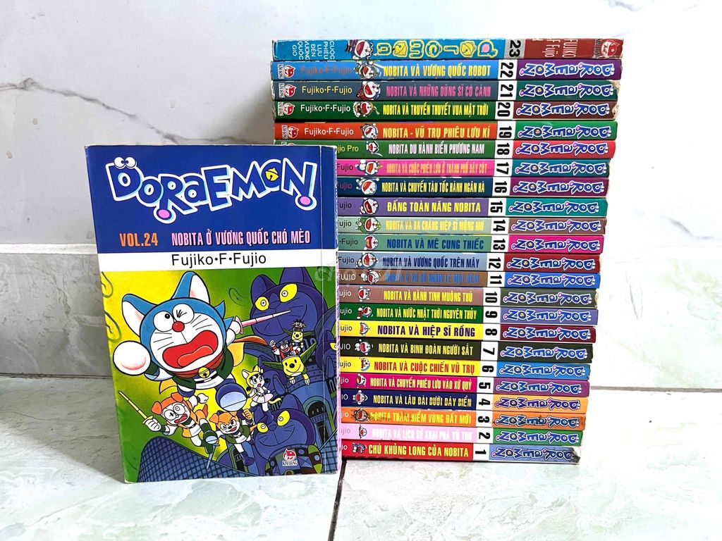 Sách truyện tranh Doraemon truyện dài trọn bộ. Mua bán Sách tại Huyện Bình Chánh Tp Hồ Chí Minh được đăng bởi Sách Truyện HCM hình 1