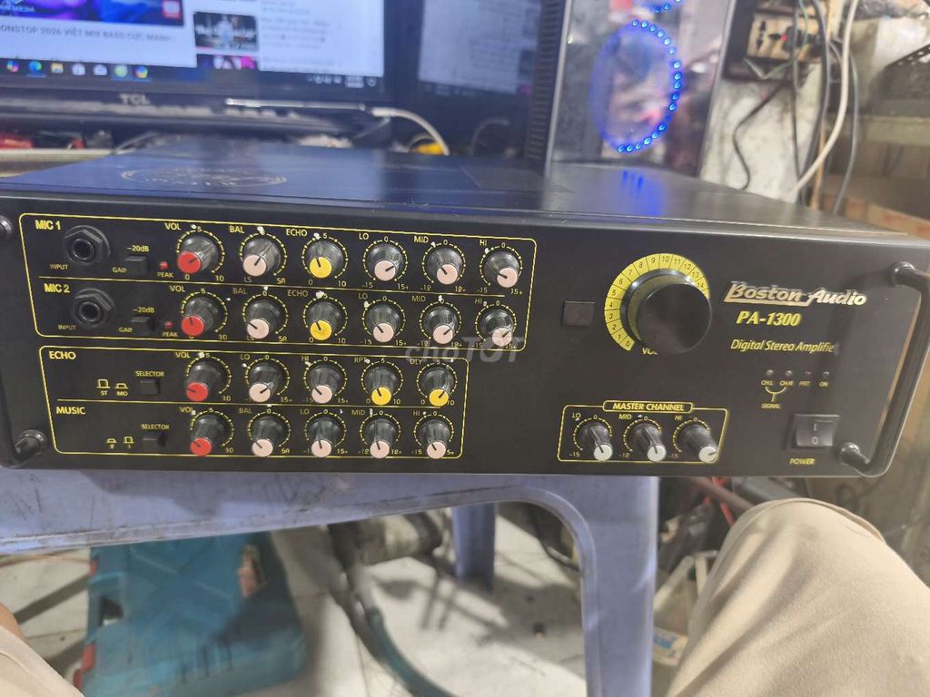 Amply karaoke Boston Audio PA-1300 Đen. Mua bán Tivi, Âm thanh tại Huyện Hóc Môn Tp Hồ Chí Minh được đăng bởi trinh minh phong hình 1