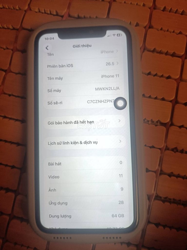 Apple iPhone 11 64GB Trắng 100% pin. Mua bán Điện thoại tại Quận 8 Tp Hồ Chí Minh được đăng bởi Hội Đồ Điện Tử hình 1