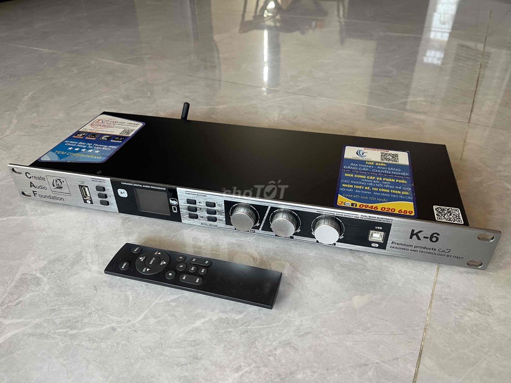 Vang số CAF K6 Đen. Mua bán Tivi, Âm thanh tại Quận Cẩm Lệ Đà Nẵng được đăng bởi phát hình 1