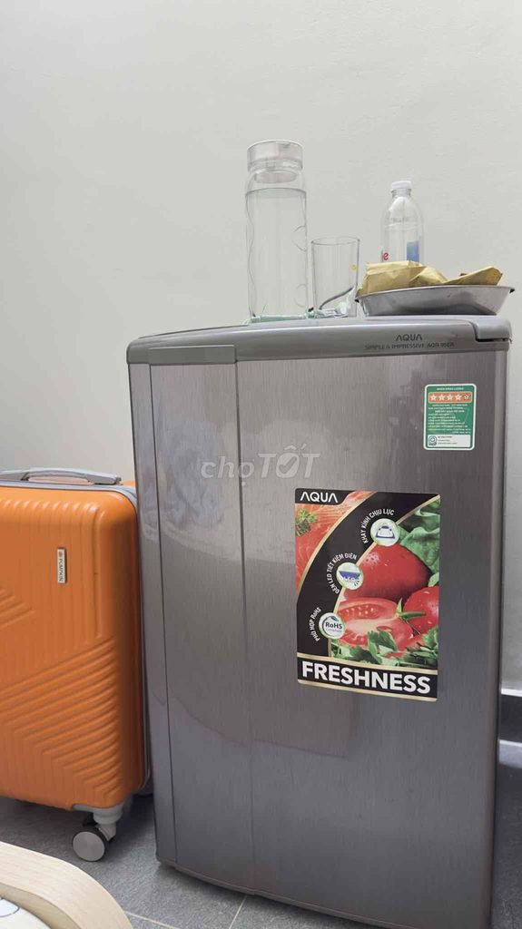 Tủ lạnh Aqua 90 lít 2 ngăn Còn mới. Mua bán Tủ lạnh tại Quận 12 Tp Hồ Chí Minh được đăng bởi Chau Nguyen hình 1