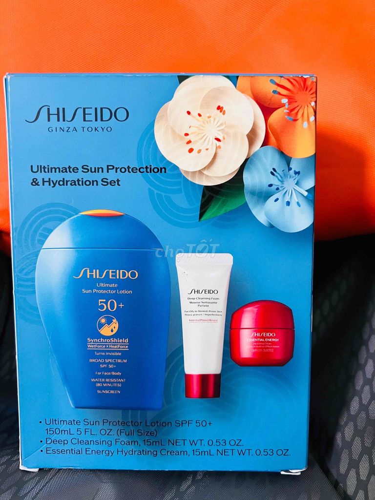 Set Kem Chống Nắng Shiseido Ultimate Sun Protectio