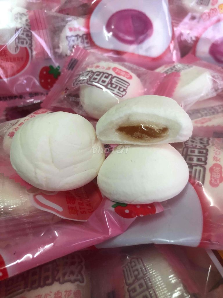 kẹo dẻo mochi nhân siro chảy