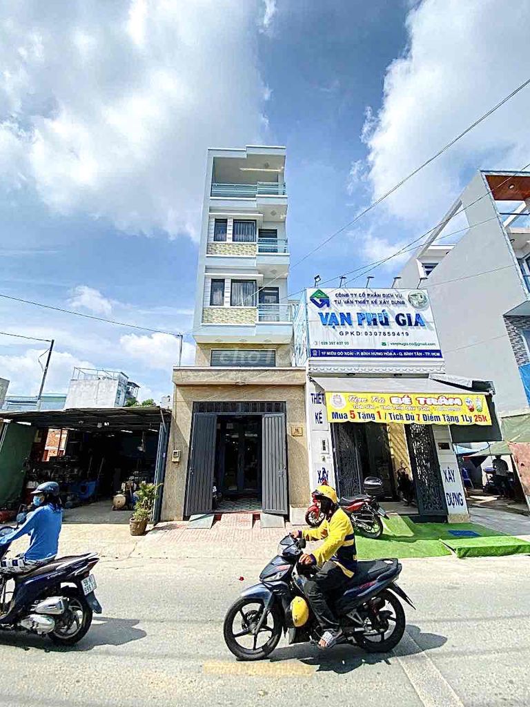 BÁN NHÀ MẶT TIỀN KINH DOANH MIẾU GÒ XOÀI, 80M2 NHÀ 4,5 TẤM GẦN BỐN XÃ