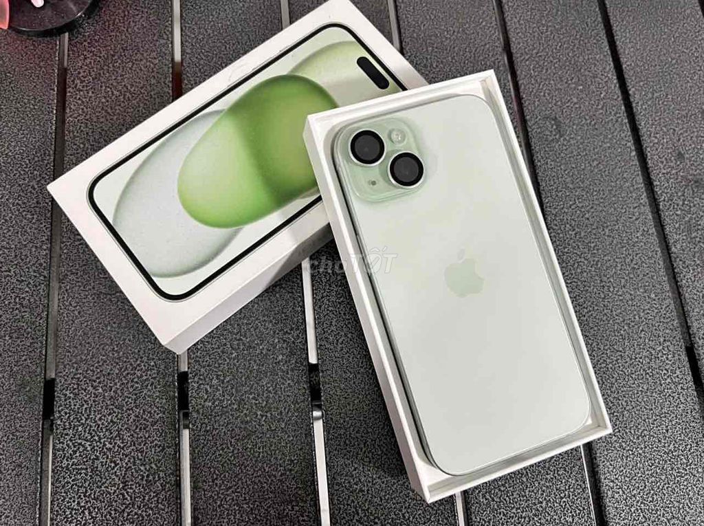 iPhone 15 128GB Green FULLBOX NEW APPLE 2025. Mua bán Điện thoại tại Quận 10 Tp Hồ Chí Minh được đăng bởi iStockHCM hình 1