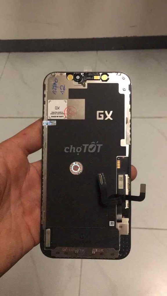Màn hình iPhone 12 Đen. Mua bán Linh kiện (RAM, Card...) tại Quận Bình Thạnh Tp Hồ Chí Minh được đăng bởi Sang Nguyễn hình 1