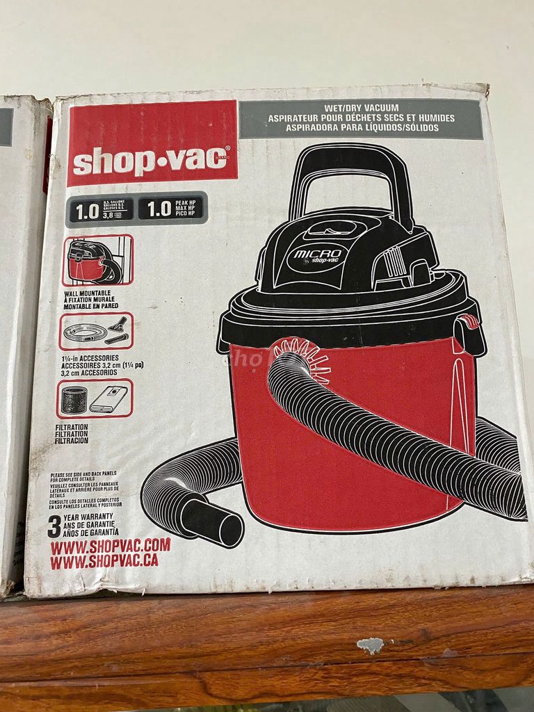 Máy hút bụi mới SHOPVAC 1 ngựa 700k. Mua bán Thiết bị vệ sinh, nhà tắm tại Thành phố Biên Hòa Đồng Nai được đăng bởi Thanh lý lô hình 1