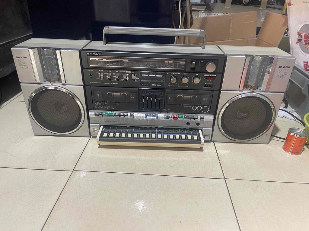 Đài cassette Sharp 990. Mua bán Tivi, Âm thanh tại Huyện Đông Anh Hà Nội được đăng bởi radio catset hình 1