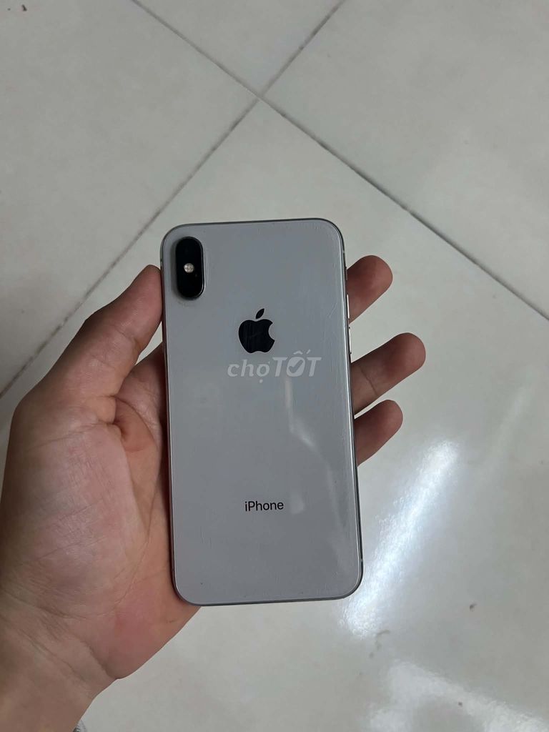 Apple iPhone X Bạc Đã sử dụng. Mua bán Điện thoại tại Quận Cẩm Lệ Đà Nẵng được đăng bởi Tên chưa cung cấp hình 1