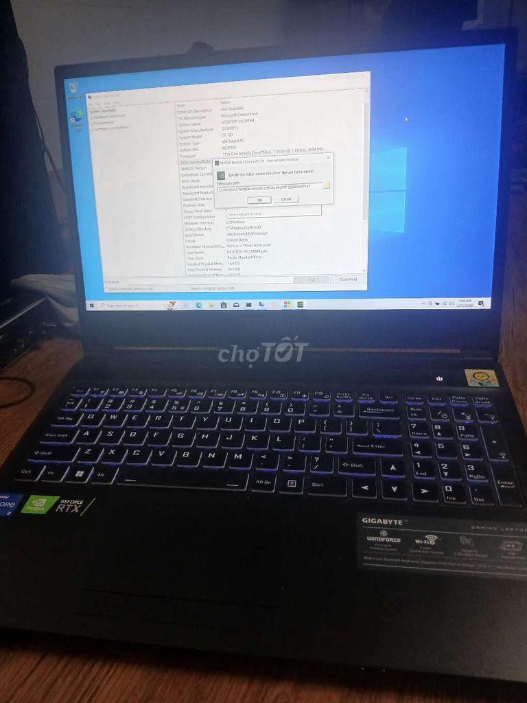 Gigabyte G5 11400H RTX3050 16GB Đen. Mua bán Laptop tại Quận 6 Tp Hồ Chí Minh được đăng bởi chí hình 1