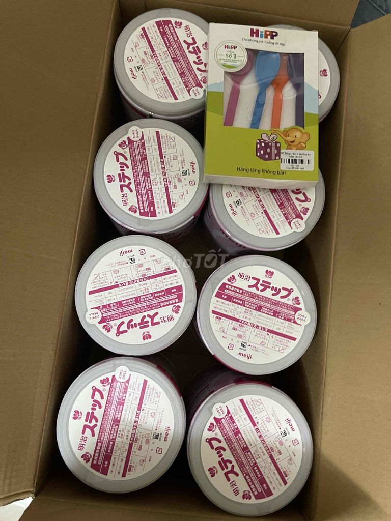 Sữa meiji nội địa Nhật step 1-3 tuổi
