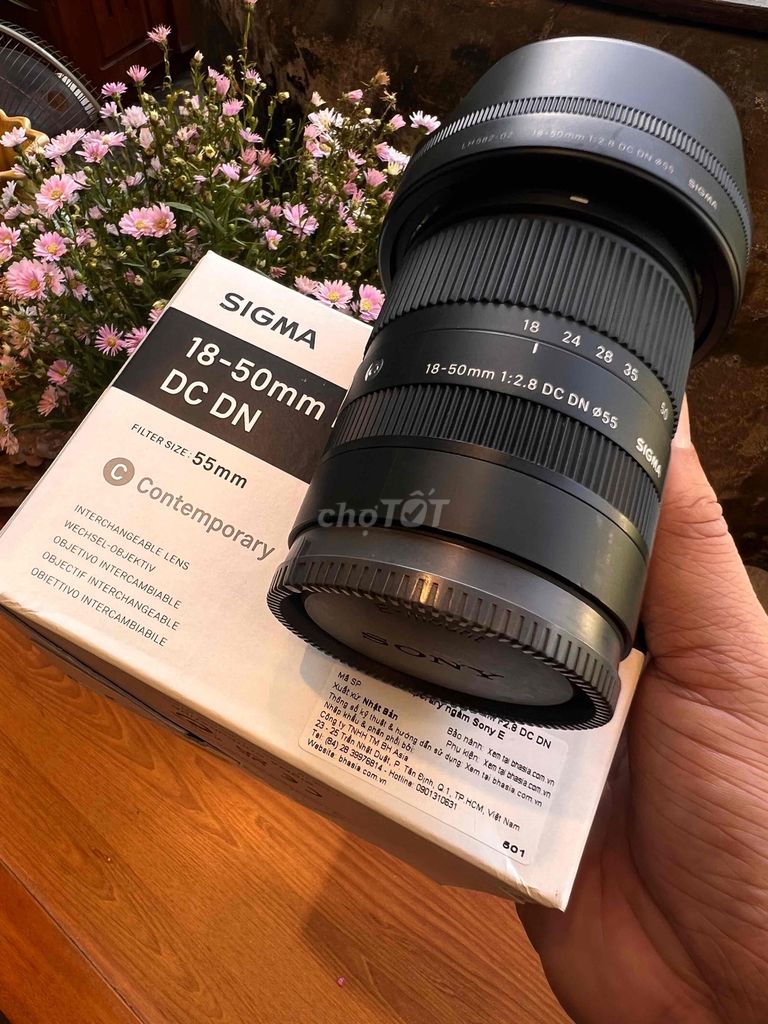 Ống sigma 18-50 f2.8  for sony. Mua bán Máy ảnh, Máy quay tại Quận Hải Châu Đà Nẵng được đăng bởi Công hình 1