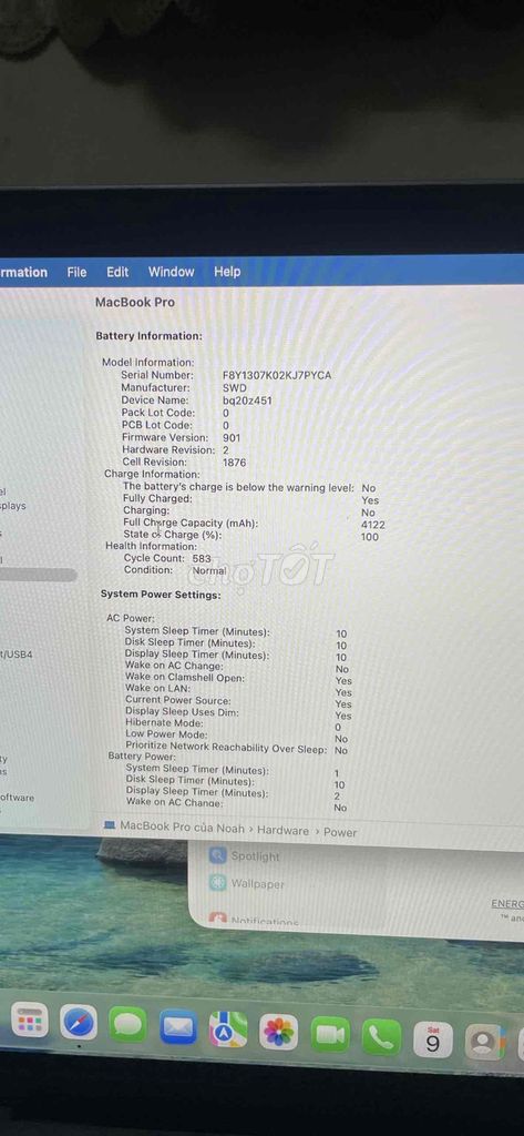Apple MacBook Pro i7 13.3 inch 16GB/1TB. Mua bán Laptop tại Quận 7 Tp Hồ Chí Minh được đăng bởi Hoàng Nam hình 1