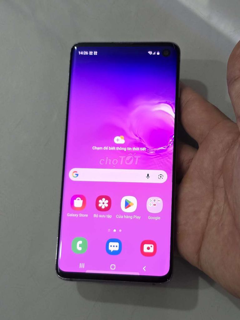 Samsung Galaxy S10 VN 2sim ram8/128GB Trắng. Mua bán Điện thoại tại Quận Cầu Giấy Hà Nội được đăng bởi Hùng Phát hình 1
