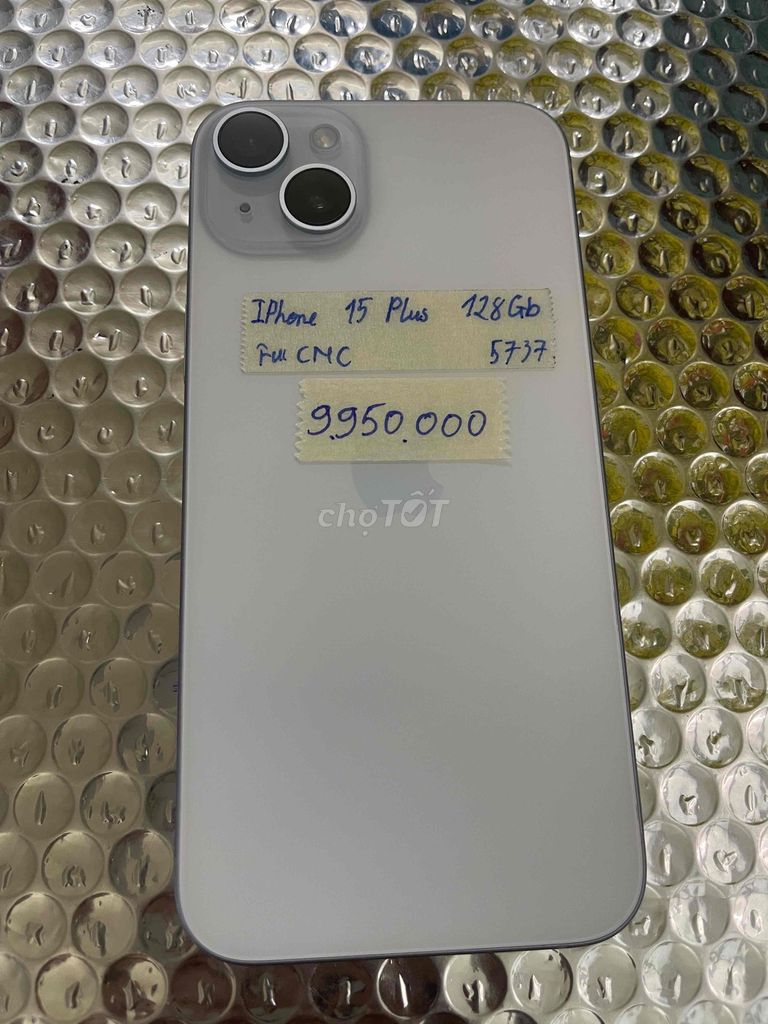 Iphone 15 Plus 128Gb CNC sẵn lên QT. Mua bán Điện thoại tại Quận Ninh Kiều Cần Thơ được đăng bởi Cầm Đồ Anh Quý hình 1