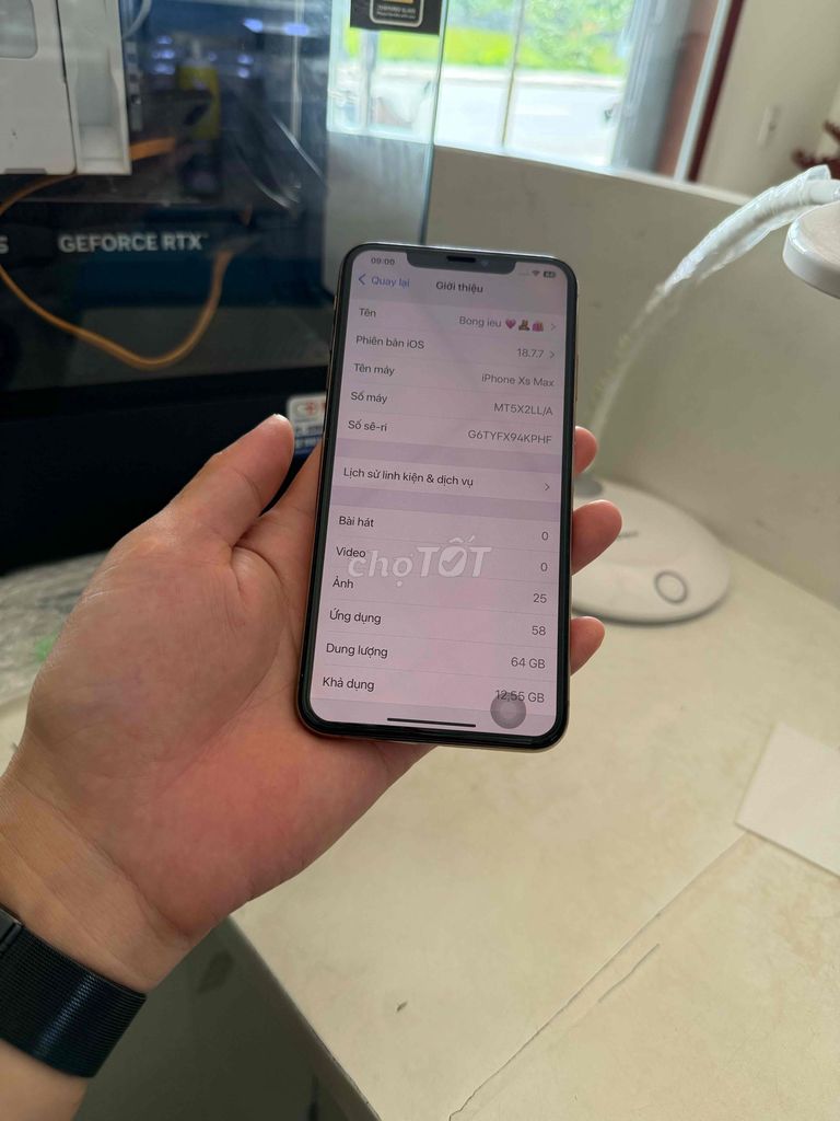 iPhone XS Max 64GB Vàng Đã qua sử dụng. Mua bán Điện thoại tại Huyện Thuỷ Nguyên Hải Phòng được đăng bởi Hùng Nguyễn THP store hình 1