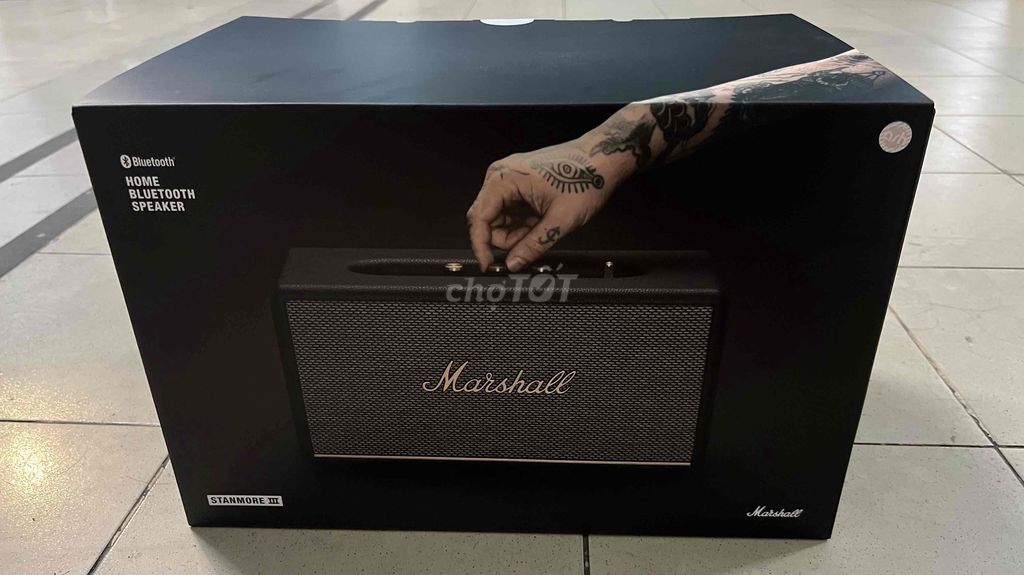 Loa Marshall stanmore3 black ASH newseal bh18tháng