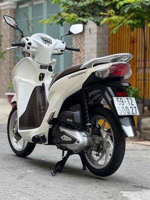 Honda Vision Trắng bstp 9 chủ ra bs mới