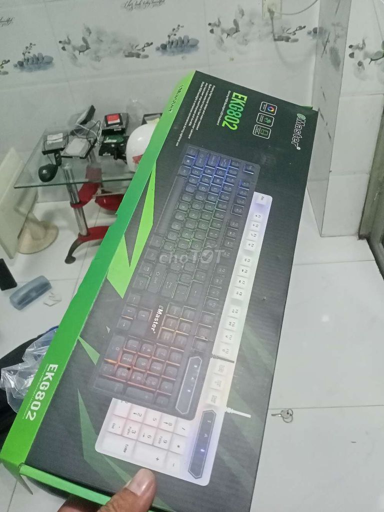 Bàn phím Master EKG802 Đen. Mua bán Phụ kiện (Màn hình, Chuột...) tại Huyện Củ Chi Tp Hồ Chí Minh được đăng bởi kiên hình 1