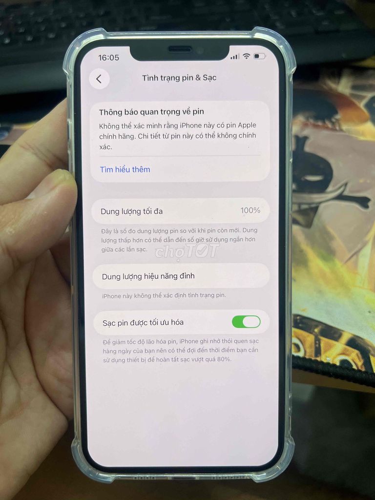 iPhone 12 Pro Max 128GB Xanh Đã qua sử dụng. Mua bán Điện thoại tại Huyện Kim Sơn Ninh Bình được đăng bởi Keng  hình 1