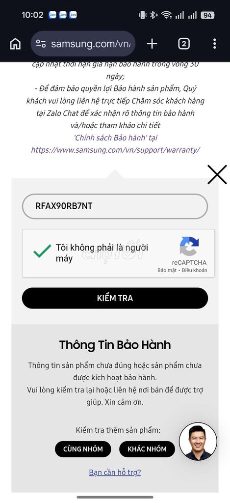 NewSeal Samsung Galaxy Watch 7 Kem 40mm. Mua bán Thiết bị đeo thông minh tại Quận Tân Bình Tp Hồ Chí Minh được đăng bởi Phương Mobile Store hình 1
