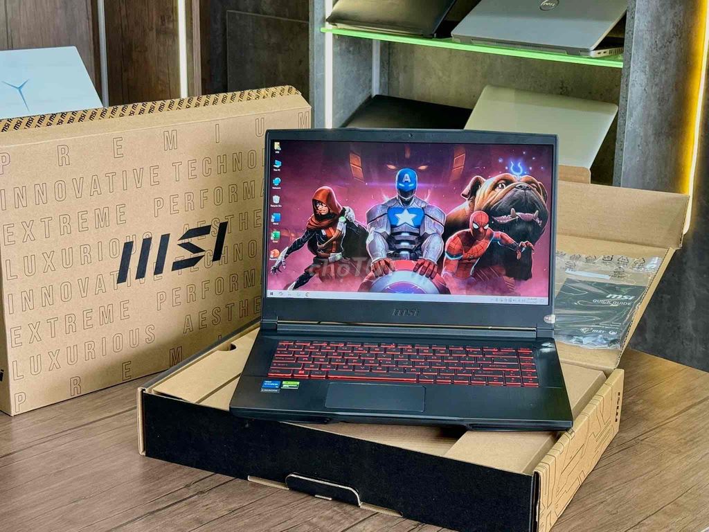 MSI GF63 i5 12450H/16/512/15.6/RTX 3050 BH 10/2025