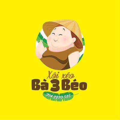 Xôi Xéo Bà 3 Béo logo
