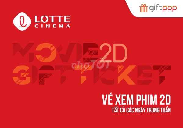 Vé xem phim giá rẻ LOTTE