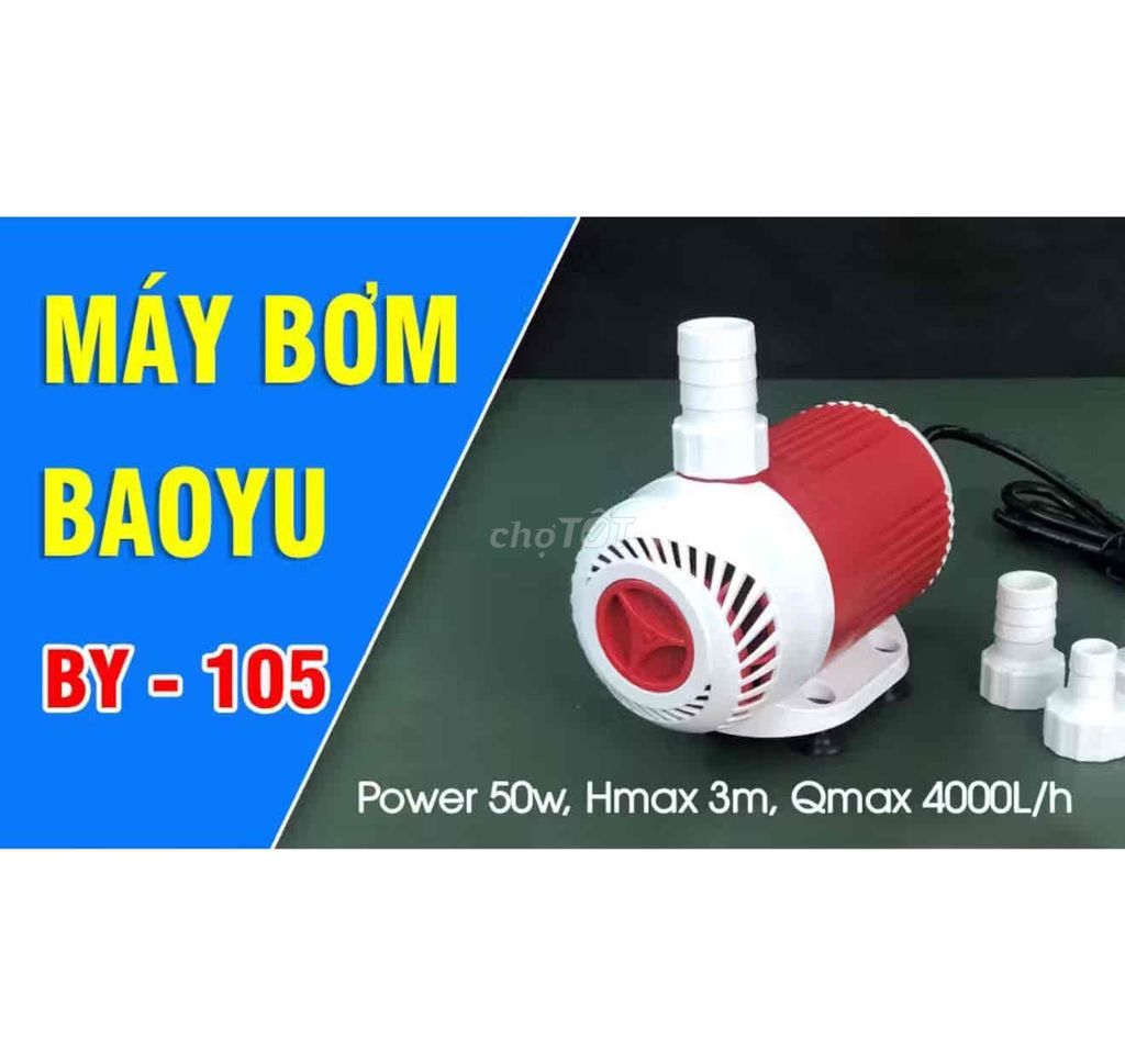 Máy bơm nước BAOYU BY-105. Mua bán Đồ chuyên dụng, Giống nuôi trồng tại Quận Tây Hồ Hà Nội được đăng bởi có gì bán đó hình 1