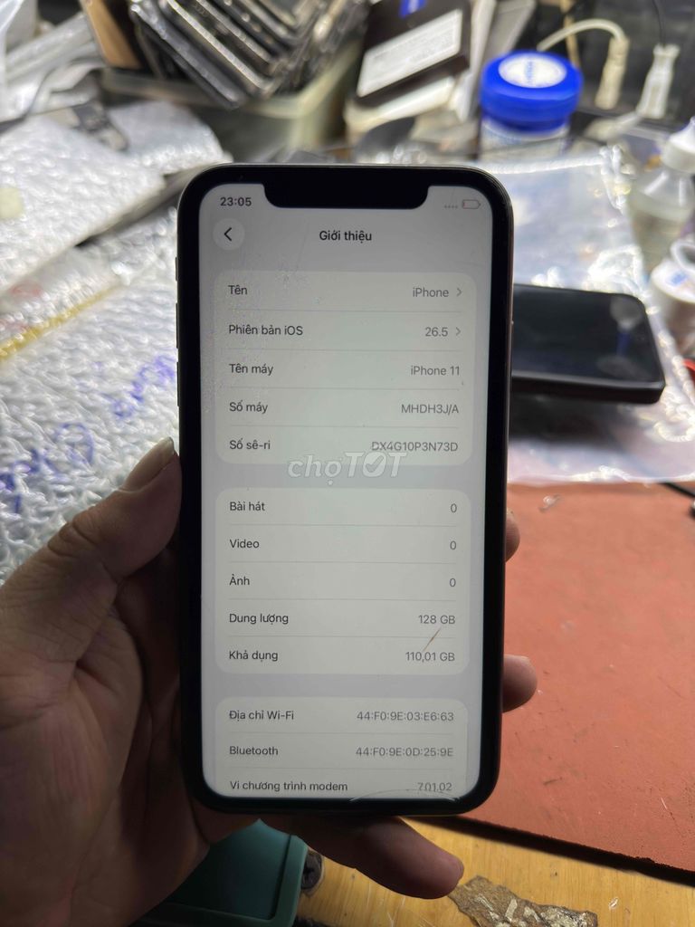 Apple iPhone 11 128GB Đen Đã qua sử dụng. Mua bán Điện thoại tại Thị xã Bến Cát Bình Dương được đăng bởi Vũ tuấn hình 1