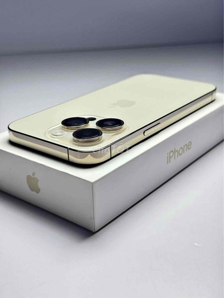 iPhone 14 Pro 128GB GOLD FULLBOX 99% BH APPLE 2024. Mua bán Điện thoại tại Quận 10 Tp Hồ Chí Minh được đăng bởi iStockHCM hình 1