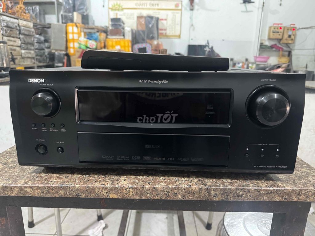 Amply Denon AVR-2809 xuất Châu Âu điện 230v cs-500. Mua bán Tivi, Âm thanh tại Quận 12 Tp Hồ Chí Minh được đăng bởi Thao Đặng hình 1