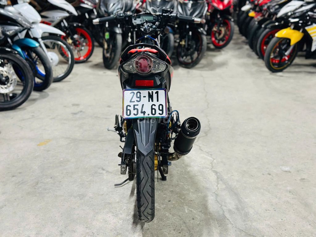 XE MÁYTHANH TÙNG_SATRIA 150 ĐỘ CHẤT TRẢ TRC TỪ 6TR. Mua bán Xe máy tại Quận Nam Từ Liêm Hà Nội được đăng bởi THANH TÙNG hình 5