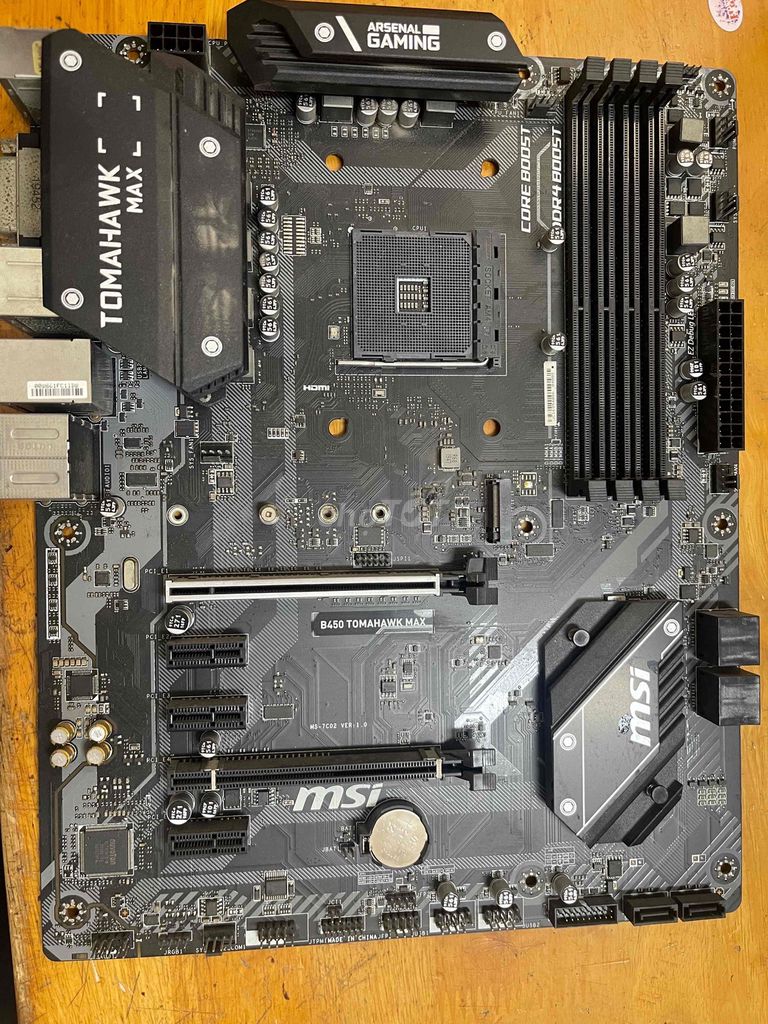 bán xác main MSI B450 Tomahawk Max. Mua bán Linh kiện (RAM, Card...) tại Quận Gò Vấp Tp Hồ Chí Minh được đăng bởi huy hình 1