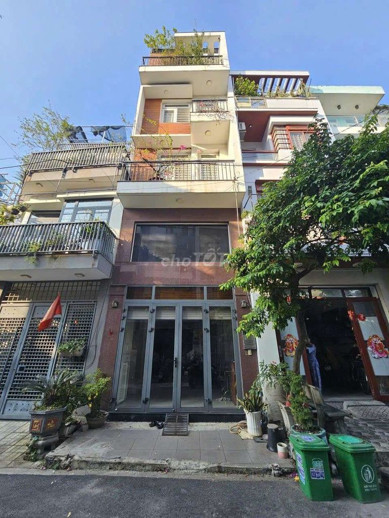 CHO THUÊ NHÀ HẺM XE HƠI. 1 TRỆT 1 LỬNG 3 LẦU, DT 4×15 CÓ 4PN