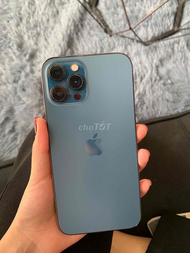 iPhone 12 Pro Max 128GB Xanh Mỹ pin đã thay. Mua bán Điện thoại tại Thành phố Thuận An Bình Dương được đăng bởi Trương Ngọc Giàu hình 1