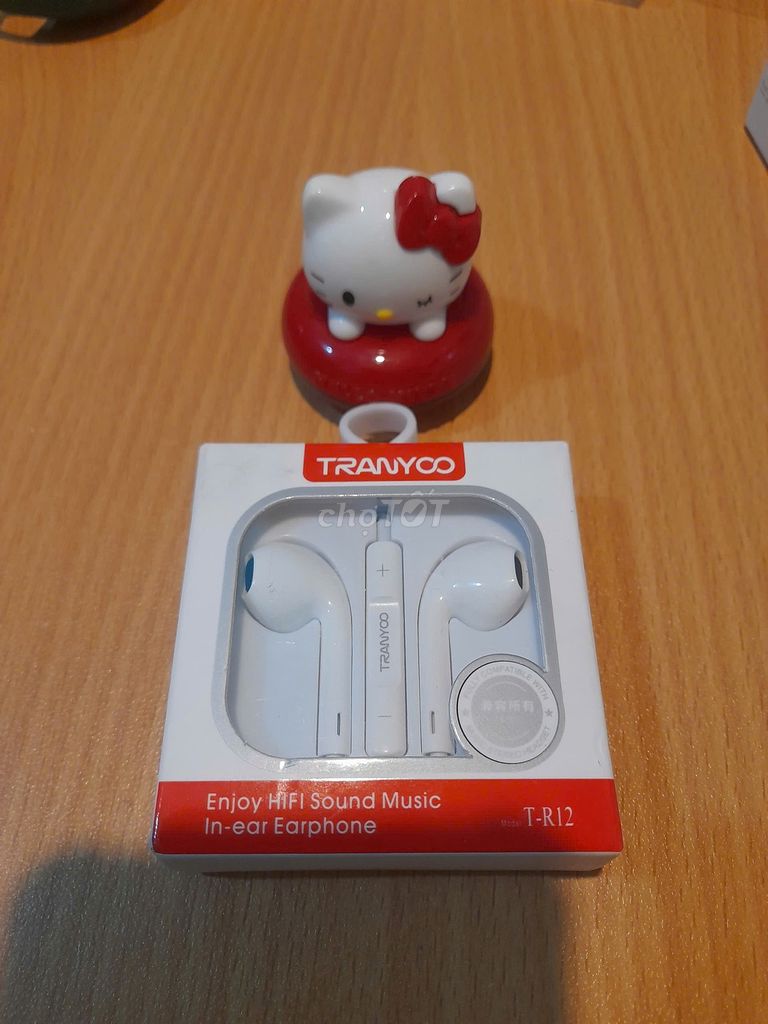 Tai nghe TRANYCO T-R17 Trắng. Mua bán Tivi, Âm thanh tại Thành phố Thuận An Bình Dương được đăng bởi hien nguyenle hình 1