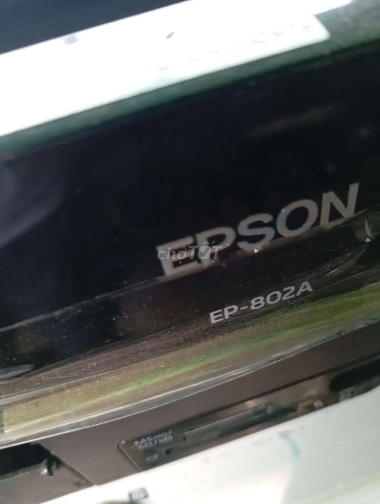 Máy in Epson EP-802A Đen như hình . Mua bán Đồ dùng văn phòng tại Huyện Bình Chánh Tp Hồ Chí Minh được đăng bởi Vantruong hình 1