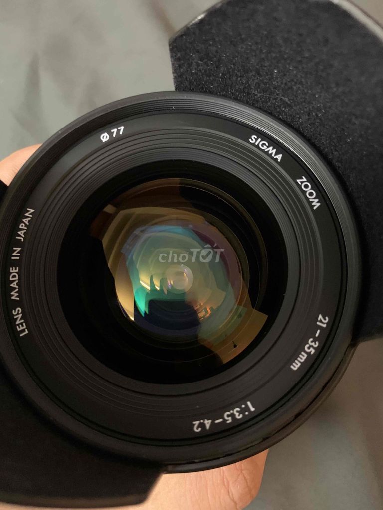 Ống kính Sigma Zoom 21-35mm Đen. Mua bán Máy ảnh, Máy quay tại Quận 10 Tp Hồ Chí Minh được đăng bởi Quốc Huy hình 1