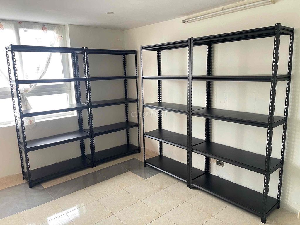 Kệ sắt 5 tầng 100kg màu Đen HV11. Mua bán Tủ, kệ gia đình tại Quận Bắc Từ Liêm Hà Nội được đăng bởi Nội Thất Giá Kệ Bàn Ghế hình 1