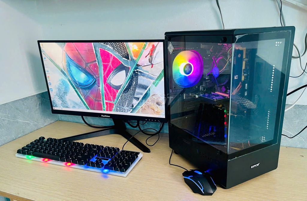 Bộ máy tính chơi game màn full viền còn bảo hành. Mua bán Máy tính để bàn tại Huyện Tiên Lãng Hải Phòng được đăng bởi Tiến hình 1