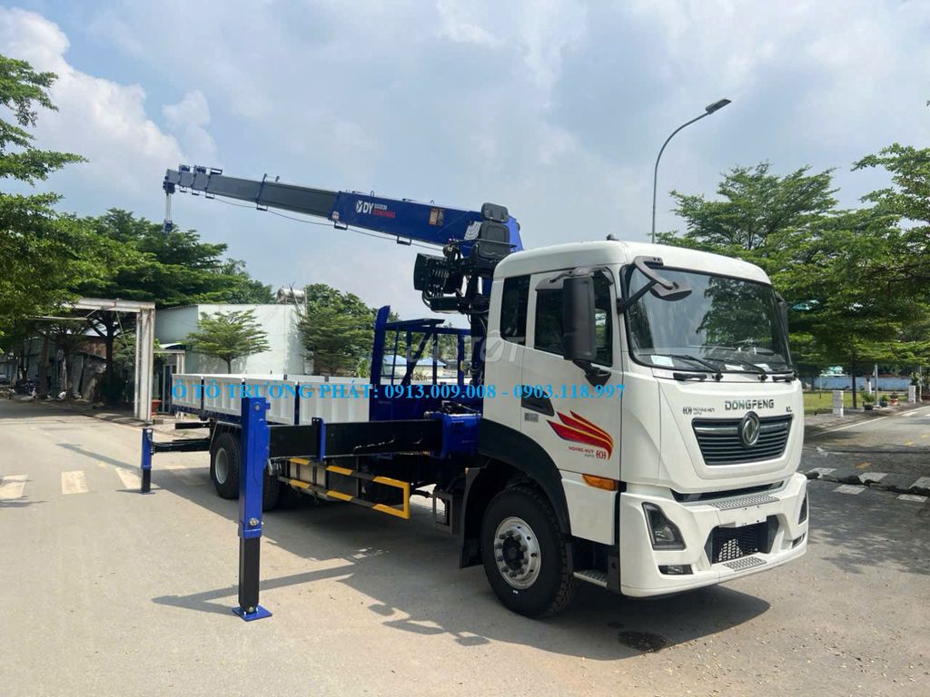 Bán DONGFENG 3 chân 2 cầu cẩu DONGYANG 8tấn 6 khúc. Mua bán Xe tải, xe ben tại Quận 12 Tp Hồ Chí Minh được đăng bởi Mr Thành hình 2