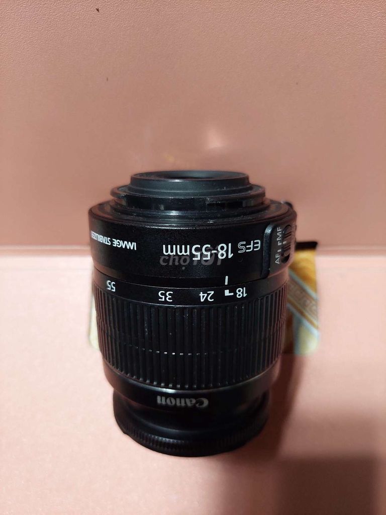 Ống kính Canon EF-S 18-55mm Đen. Mua bán Máy ảnh, Máy quay tại Quận 12 Tp Hồ Chí Minh được đăng bởi TẠP HÓA BÀ TƯ hình 1