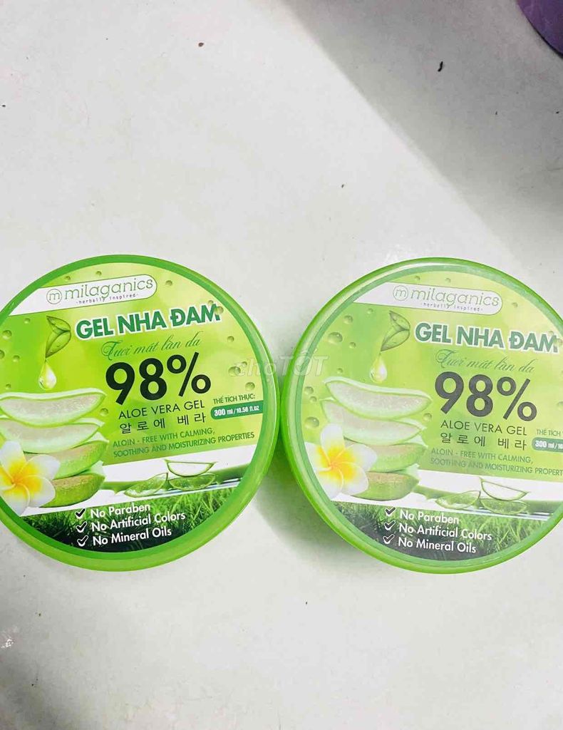 mình pass mớ gel nha đam dưỡng ẩm sáng da ạ