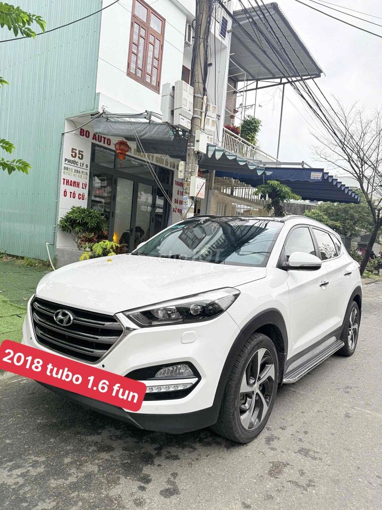 Hyundai Tucson 2018 1.6 Turbo Full Trắng. Mua bán Ô tô tại Quận Liên Chiểu Đà Nẵng được đăng bởi Bo auto xe lướt đà nẵng  hình 4