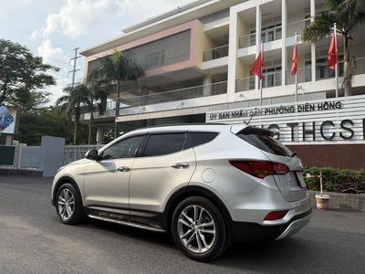 Hyundai Santa Fe 2016 Bản full Bạc