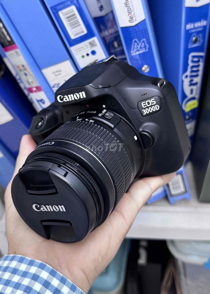 🟢Nguyên bộ Canon 3000D bản WiFi ĐẸP. Mua bán Máy ảnh, Máy quay tại Quận Tân Bình Tp Hồ Chí Minh được đăng bởi xin GỌI CHO NHANH NHÉ hình 1